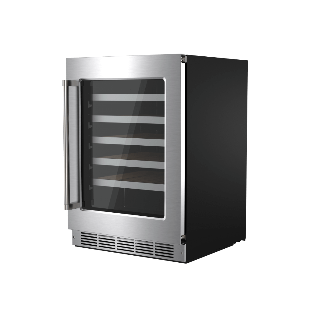 Thor Kitchen TWC24US Thor Kitchen 24-Inch Single Zone Wine Cooler, 46 Wine Bottle Capacity - Model Twc24Us