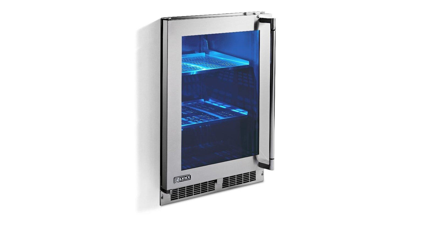 Lynx LN24REFG 24" Outdoor Refrigerator With Glass Door (Ln24Refg)