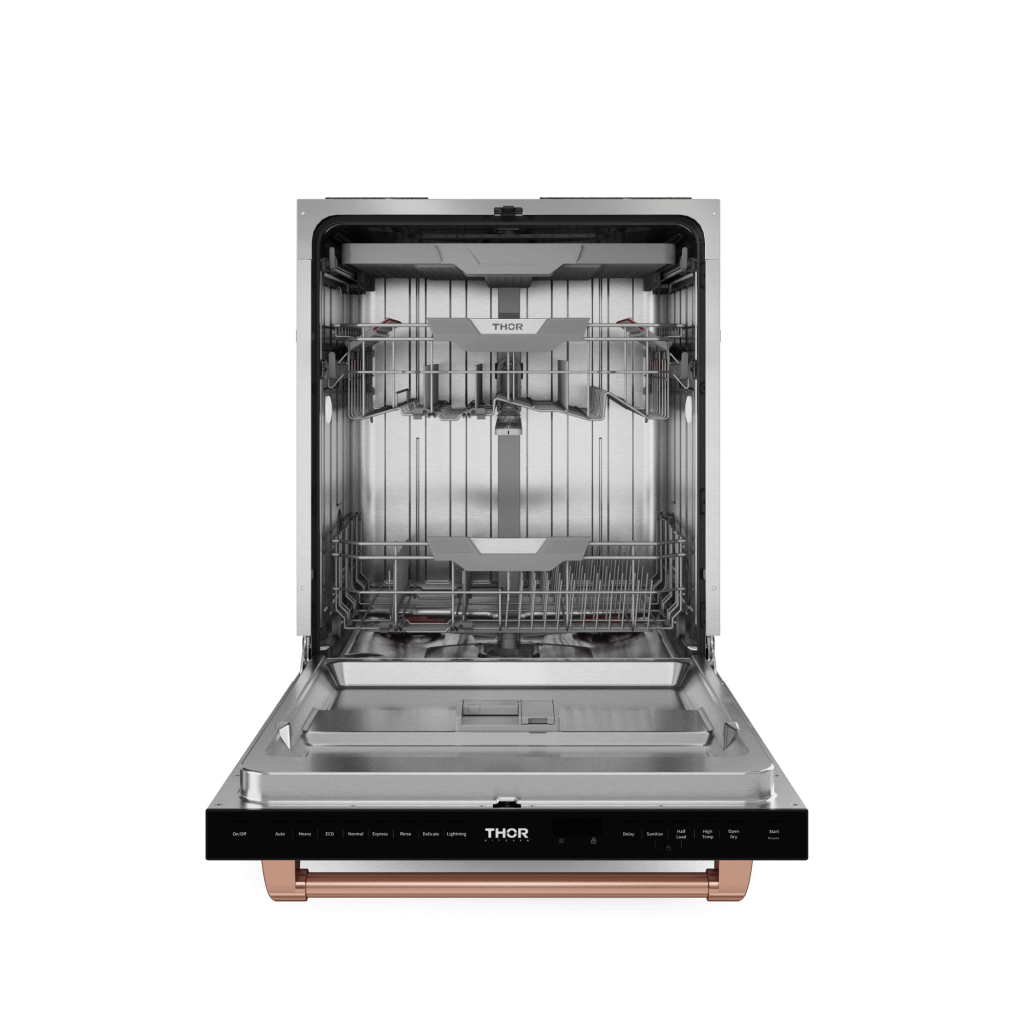 Thor Kitchen DW24X8BA00RSG 24 Inch Dishwasher Matte Black/Rose Gold Gordon Ramsay Series - Dw24X8Ba00-Rsg