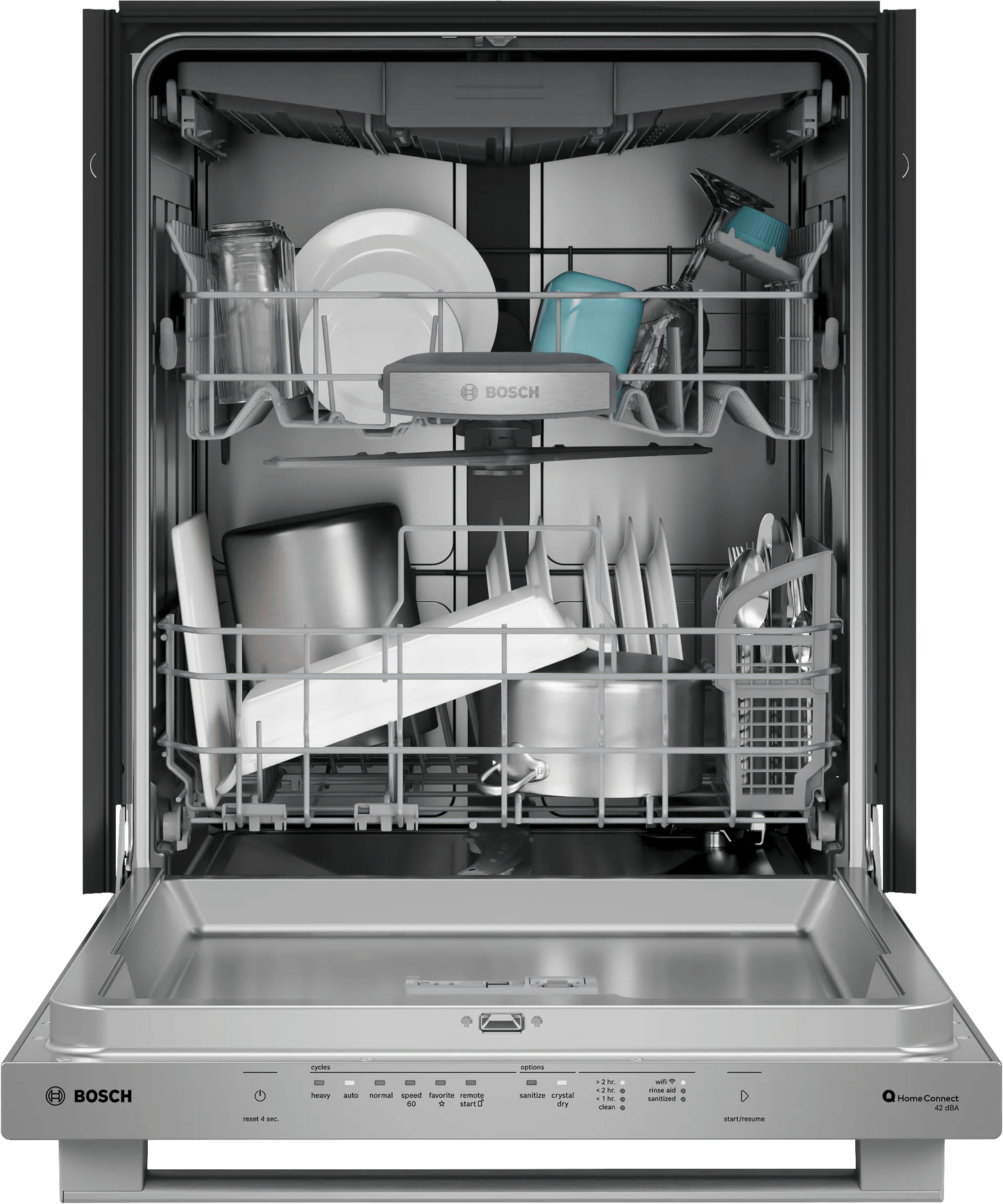 Bosch SHX78DM5N 800 Series Dishwasher 24" Stainless Steel Anti-Fingerprint