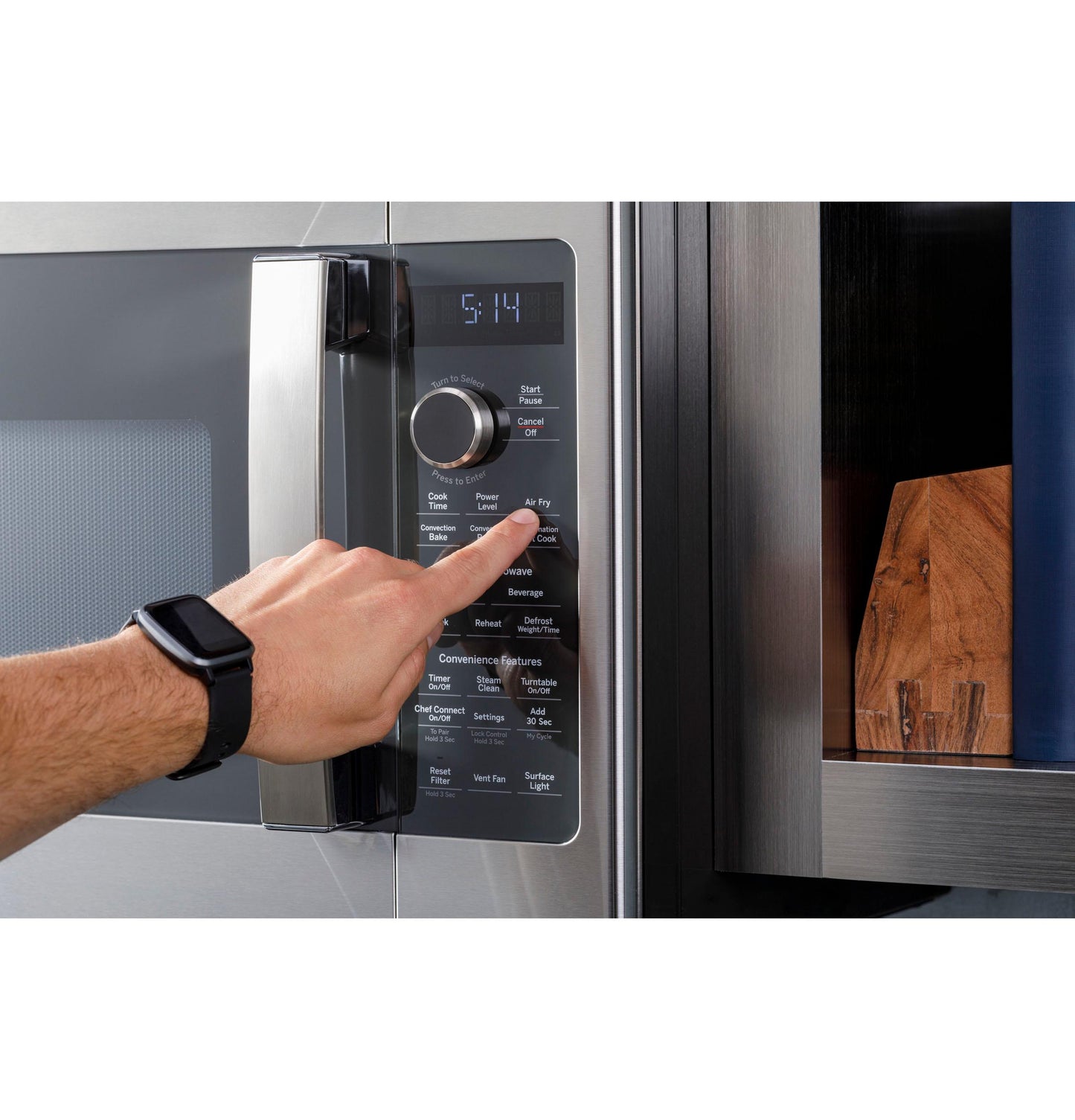 Ge Appliances PVM9179RYSS Ge Profile™ 1.7 Cu. Ft. Convection Over-The-Range Microwave Oven