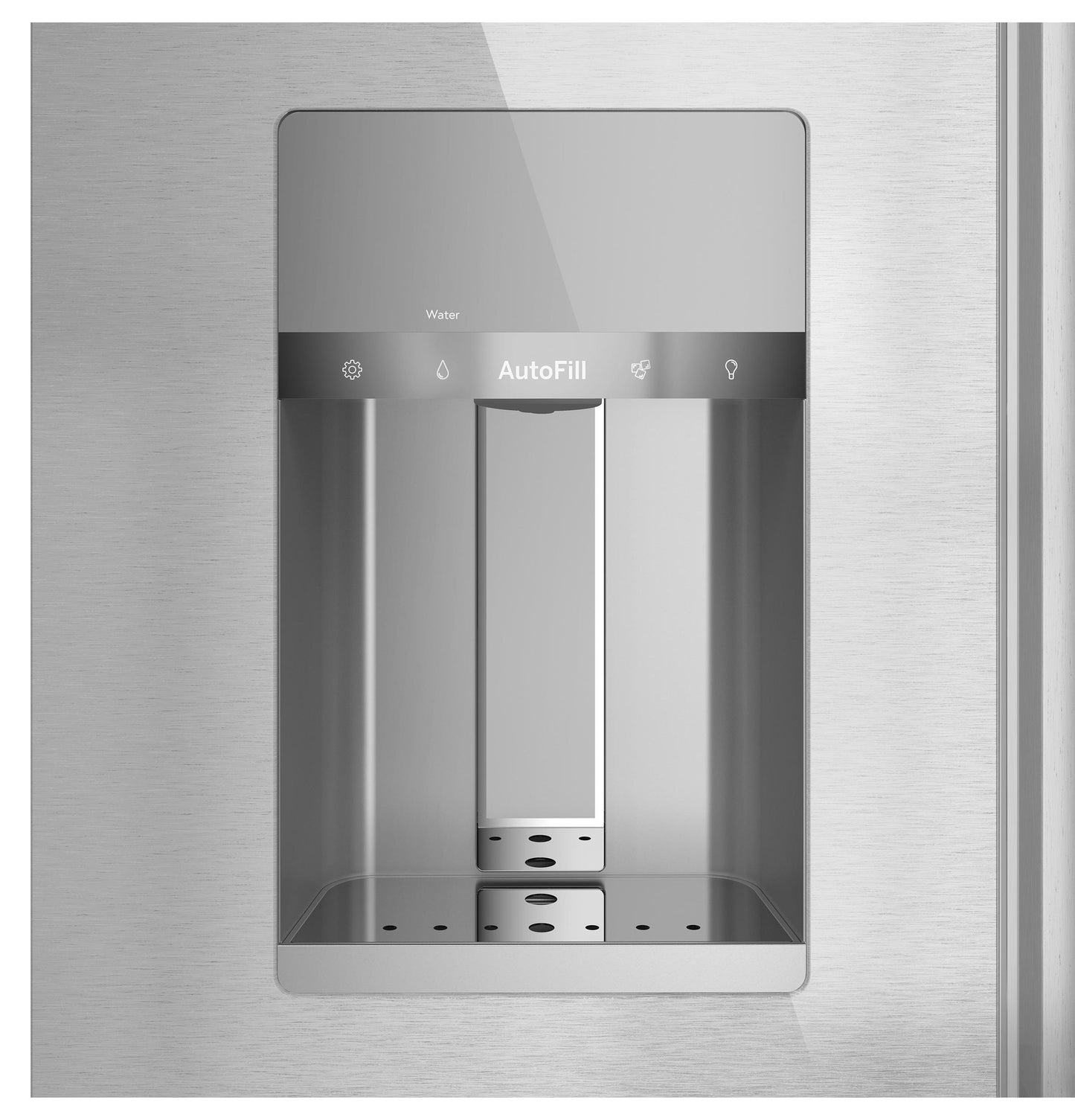Ge Appliances PXD22BYPFS Ge Profile™ 22.4 Cu. Ft. Smart Counter-Depth Fingerprint Resistant 4-Door French-Door Refrigerator With Door In Door