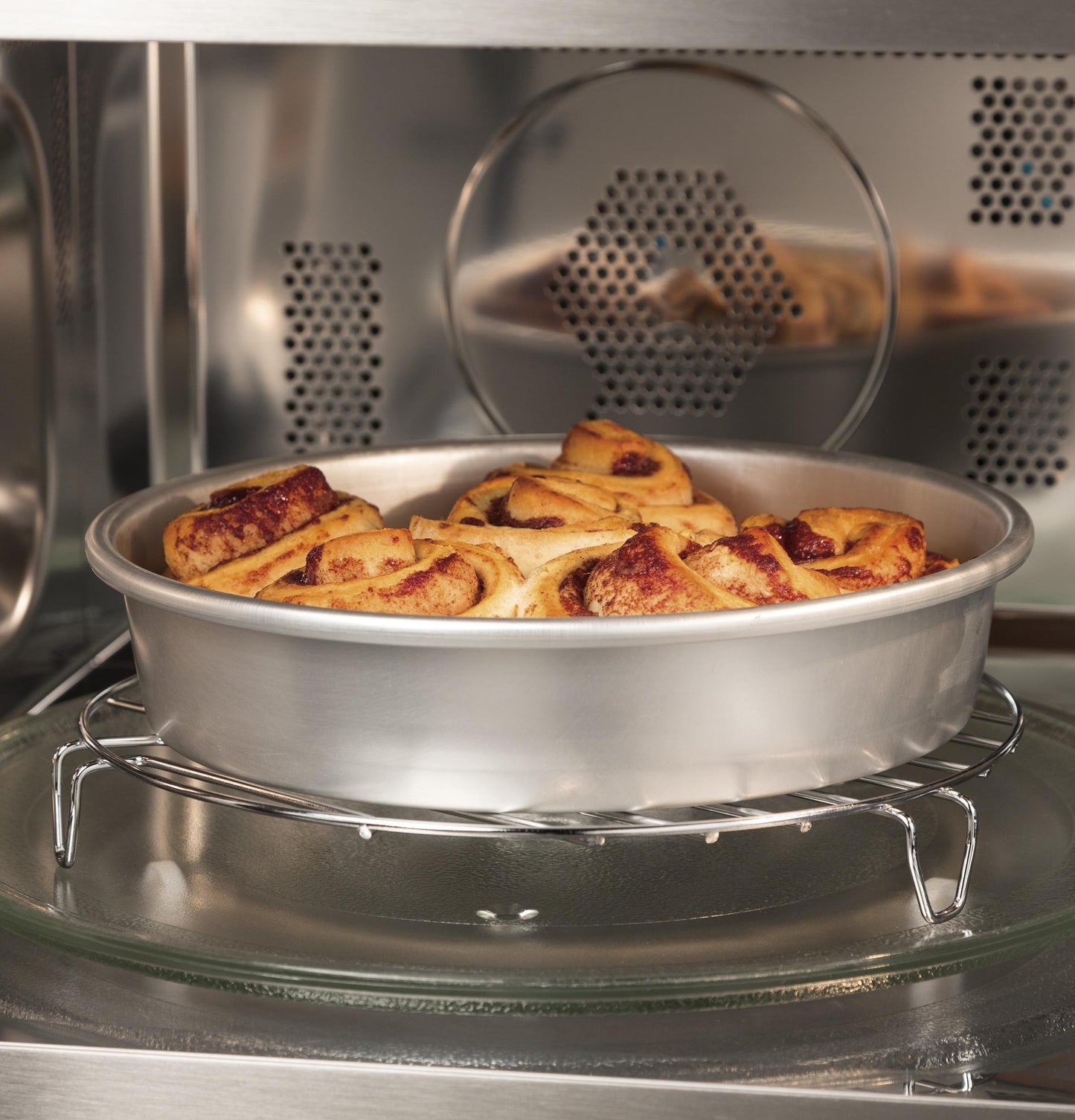 Ge Appliances PCWK15C1WSS Ge Profile™ 1.5 Cu. Ft. Countertop Convection/Microwave Oven