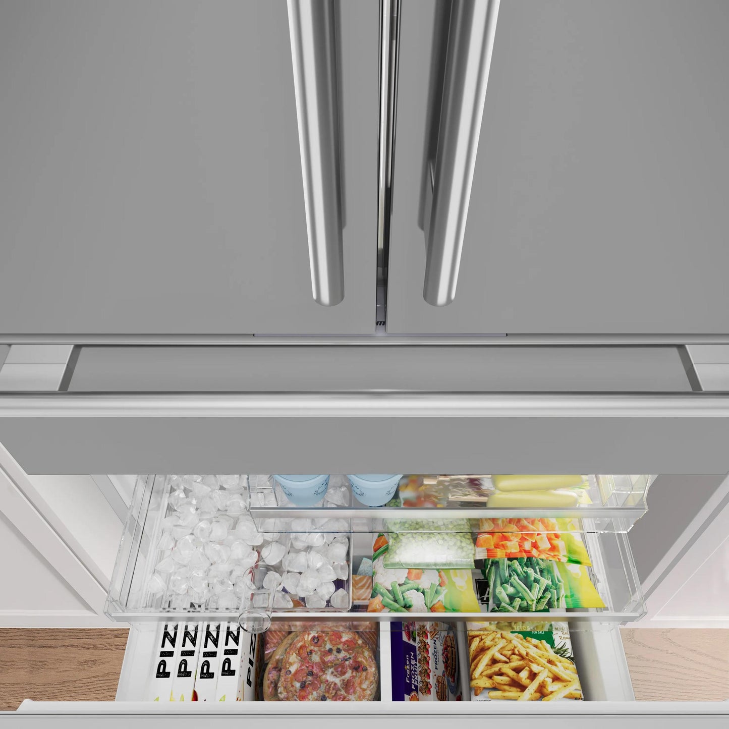 Thermador T36FL810NS Masterpiece® Freestanding French Door Bottom Mount Refrigerator 36'' Masterpiece® Stainless Steel