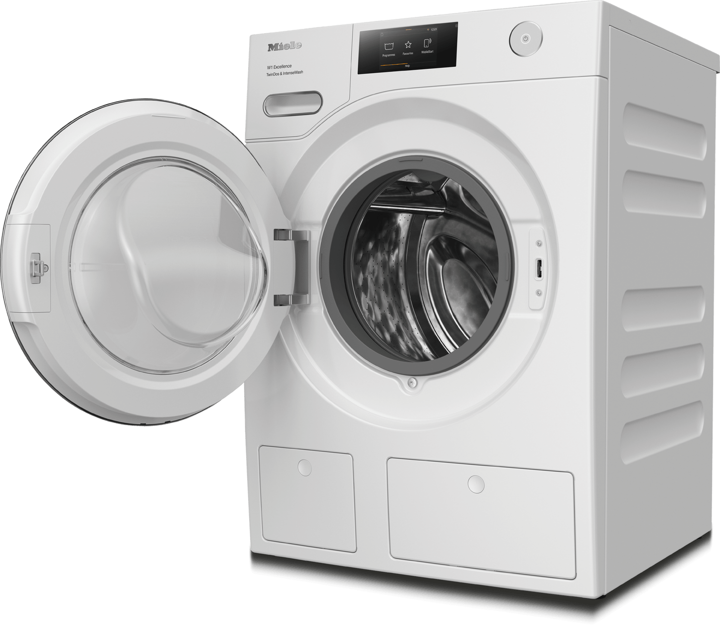 Miele WXR860WCS Wxr860 Wcs Tdos & Intensewash Lotus White - W1 Front-Loading Washing Machine: 8 Kg 1600 Rpm Auto Dosing Intensewash Pre-Ironing Singlewash