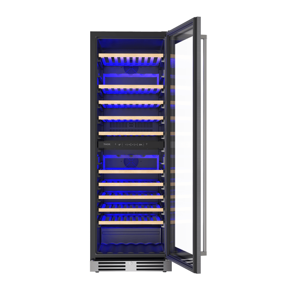 Thor Kitchen TWC2470D Thor Kitchen 24-Inch Freestanding Dual Zone Wine Cellar - Model Twc2470D