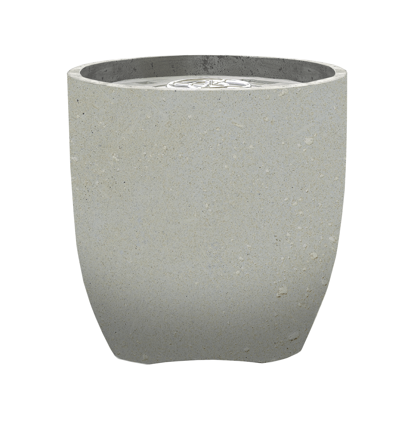 Xo Appliance XOFPOT24LS Fire Pot 24" Natural Gas Fired Gfrc Limestone