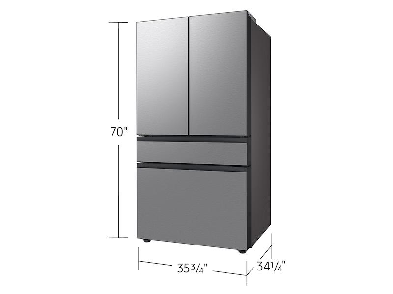 Samsung RF70F29DER Bespoke 29 Cu. Ft. 4-Door French Door Refrigerator With Inner Beverage Center™ & Flexzone™ Drawer In Stainless Steel