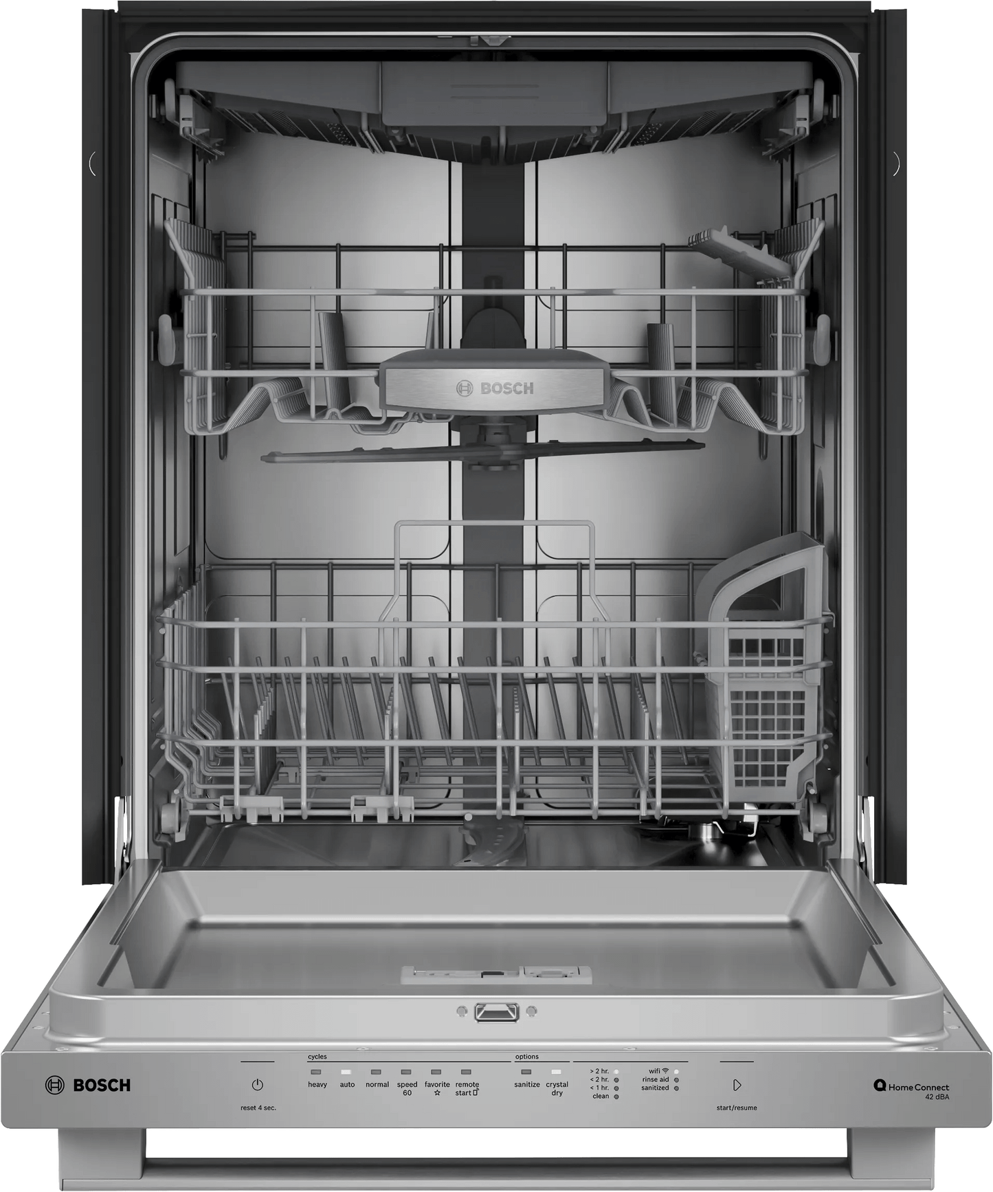 Bosch SHX78DM5N 800 Series Dishwasher 24" Stainless Steel Anti-Fingerprint