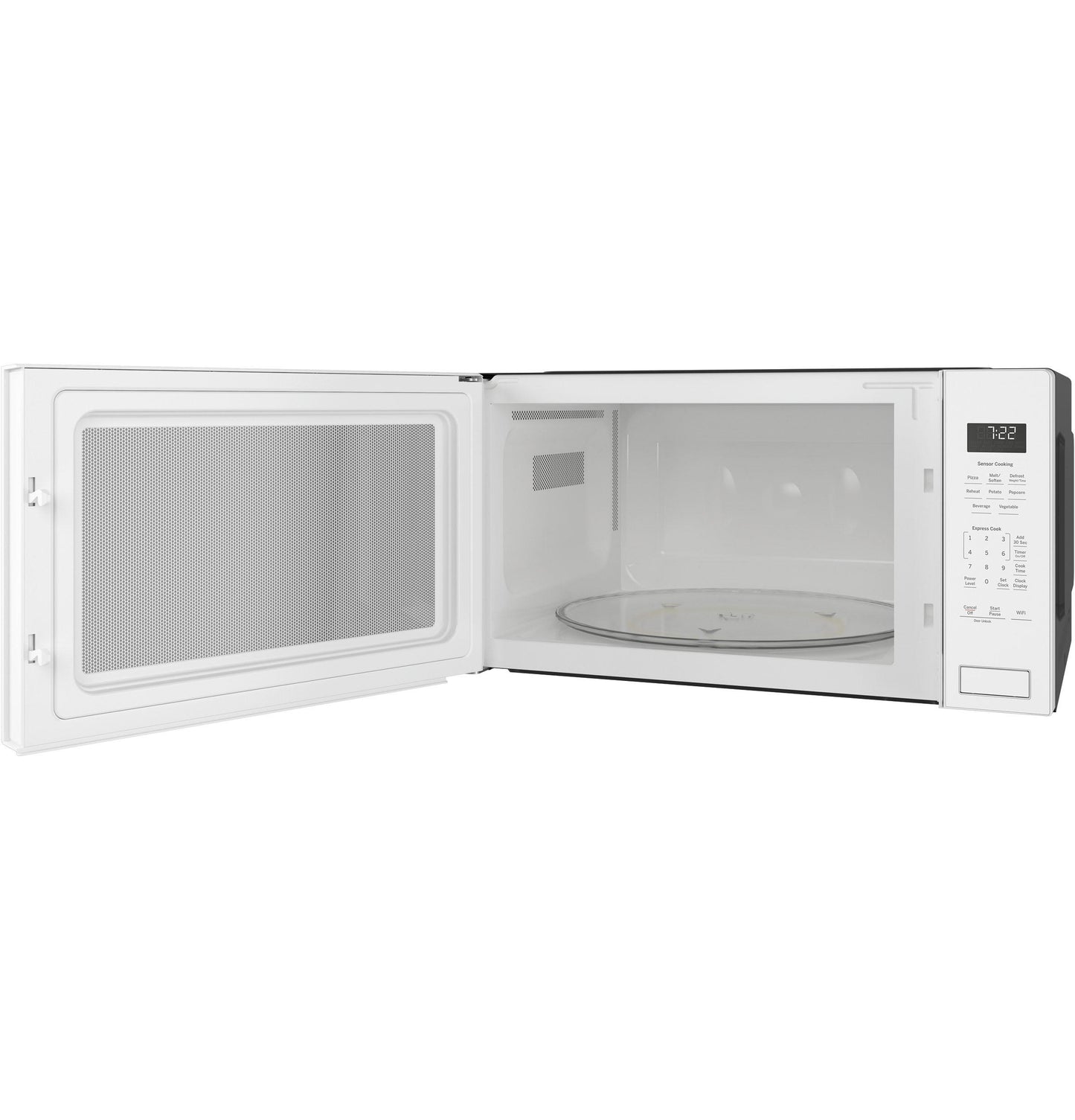 Ge Appliances PCWK22U1WWW Ge Profile™ 2.2 Cu. Ft. Built-In Sensor Microwave Oven
