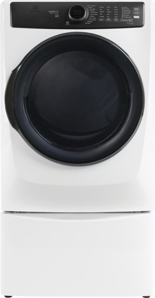 Electrolux ELFG7738AW Electrolux Front Load Perfect Steam™ Gas Dryer With Luxcare® Dry And Instant Refresh - 8.0 Cu. Ft.