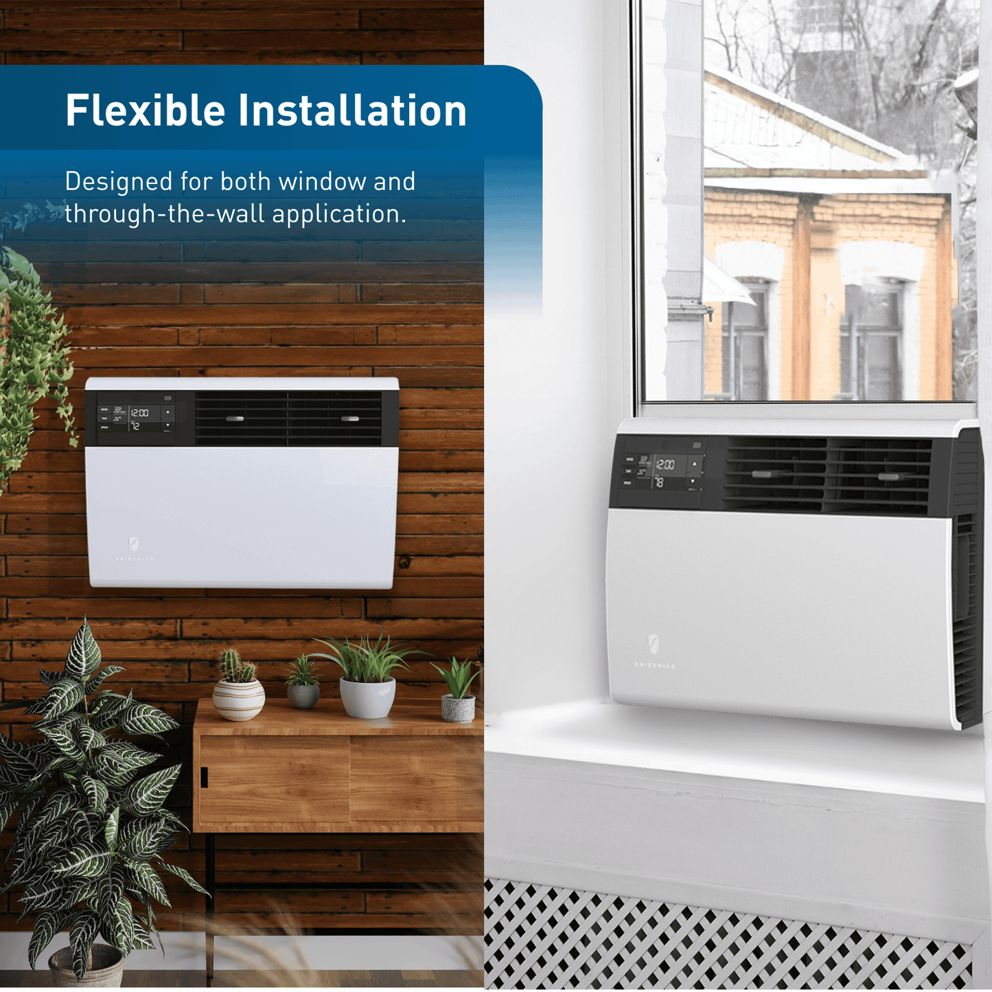 Friedrich KCVM18B30A Friedrich K Hl Inverter 18,000 Btu 230V Smart Window/Wall Air Conditioner - Cool Only