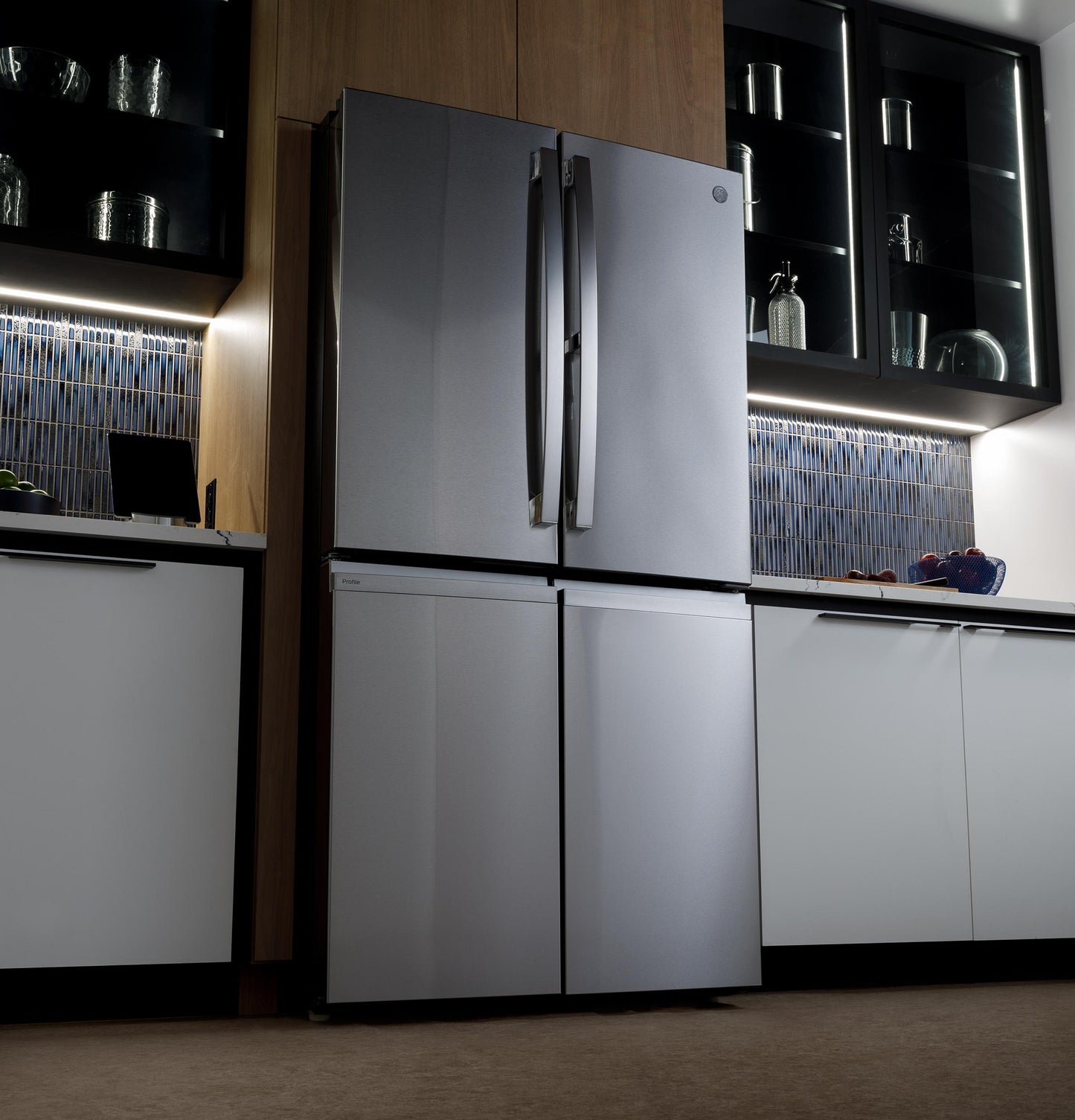 Ge Appliances PAE28BYTFS Ge Profile™ Energy Star® 28.3 Cu. Ft. Quad-Door Refrigerator With Dual-Dispense Autofill Pitcher