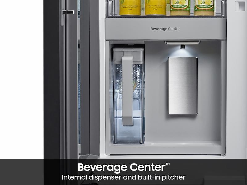 Samsung RM80F23VMR Bespoke 23 Cu. Ft. Counter Depth 4-Door French Door Refrigerator With Ai Hybrid Cooling & Beverage Center™ In Stainless Steel