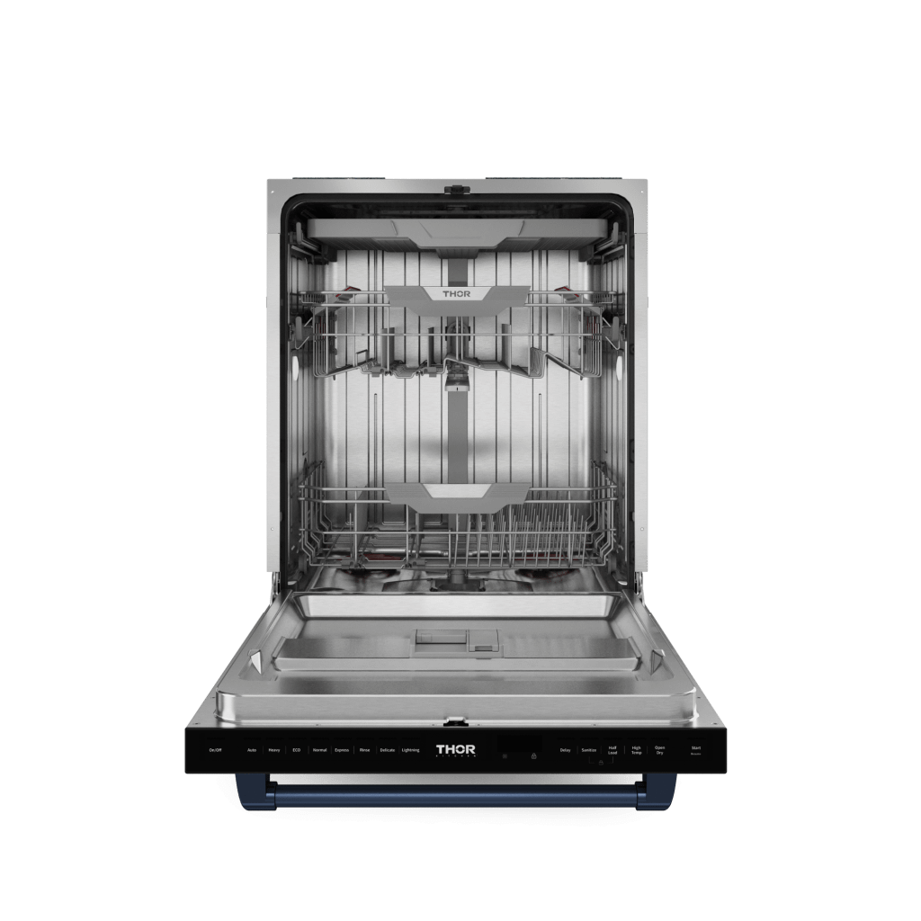 Thor Kitchen DW24X8BA00BLU 24 Inch Dishwasher Matte Black/Navy Blue Gordon Ramsay Series - Dw24X8Ba00-Blu