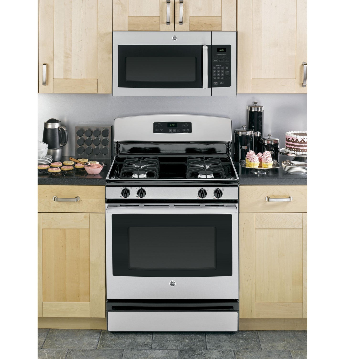Ge Appliances JVM3160RTSS Ge® 1.6 Cu. Ft. Over-The-Range Microwave Oven