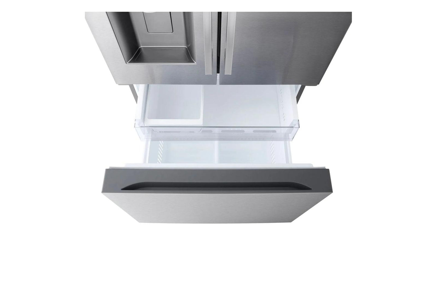 Lg LF20G6331S 20 Cu. Ft. 3-Door French Door, Counter-Depth Max™ Refrigerator With Hybrid Handles
