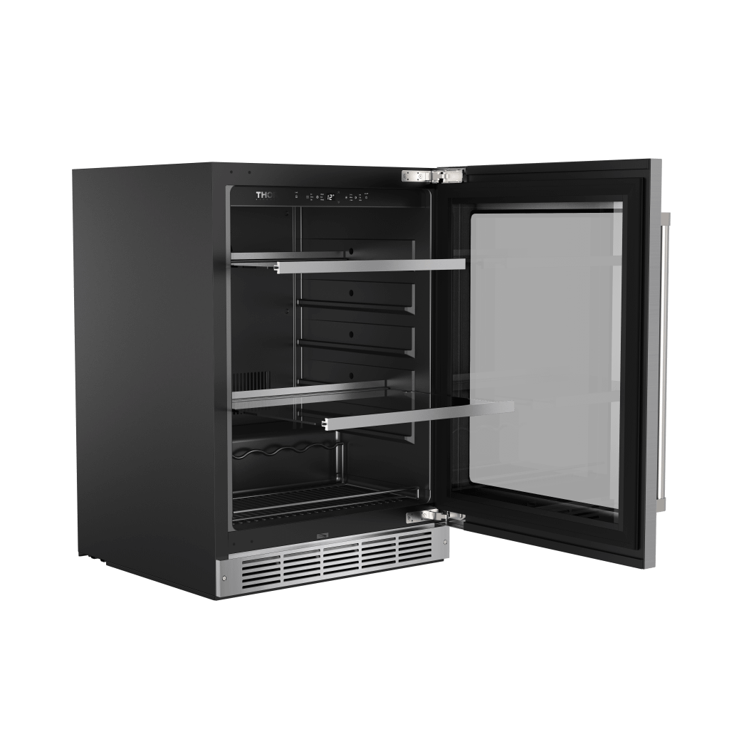 Thor Kitchen TBR24US Thor Kitchen 24 Inch Professional Indoor Undercounter Beverage Cooler - Model Tbr24Us