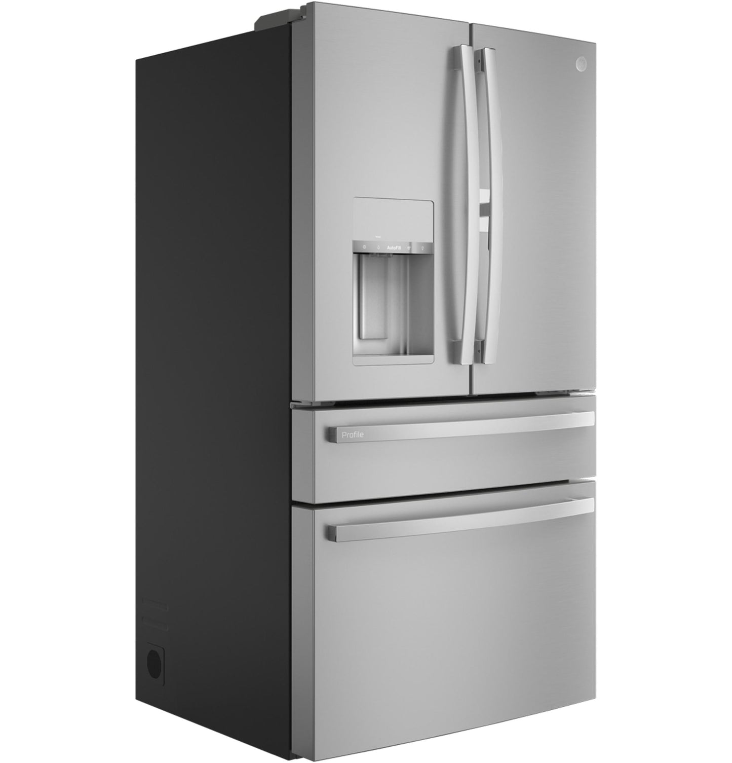Ge Appliances PXD22BYPFS Ge Profile™ 22.4 Cu. Ft. Smart Counter-Depth Fingerprint Resistant 4-Door French-Door Refrigerator With Door In Door
