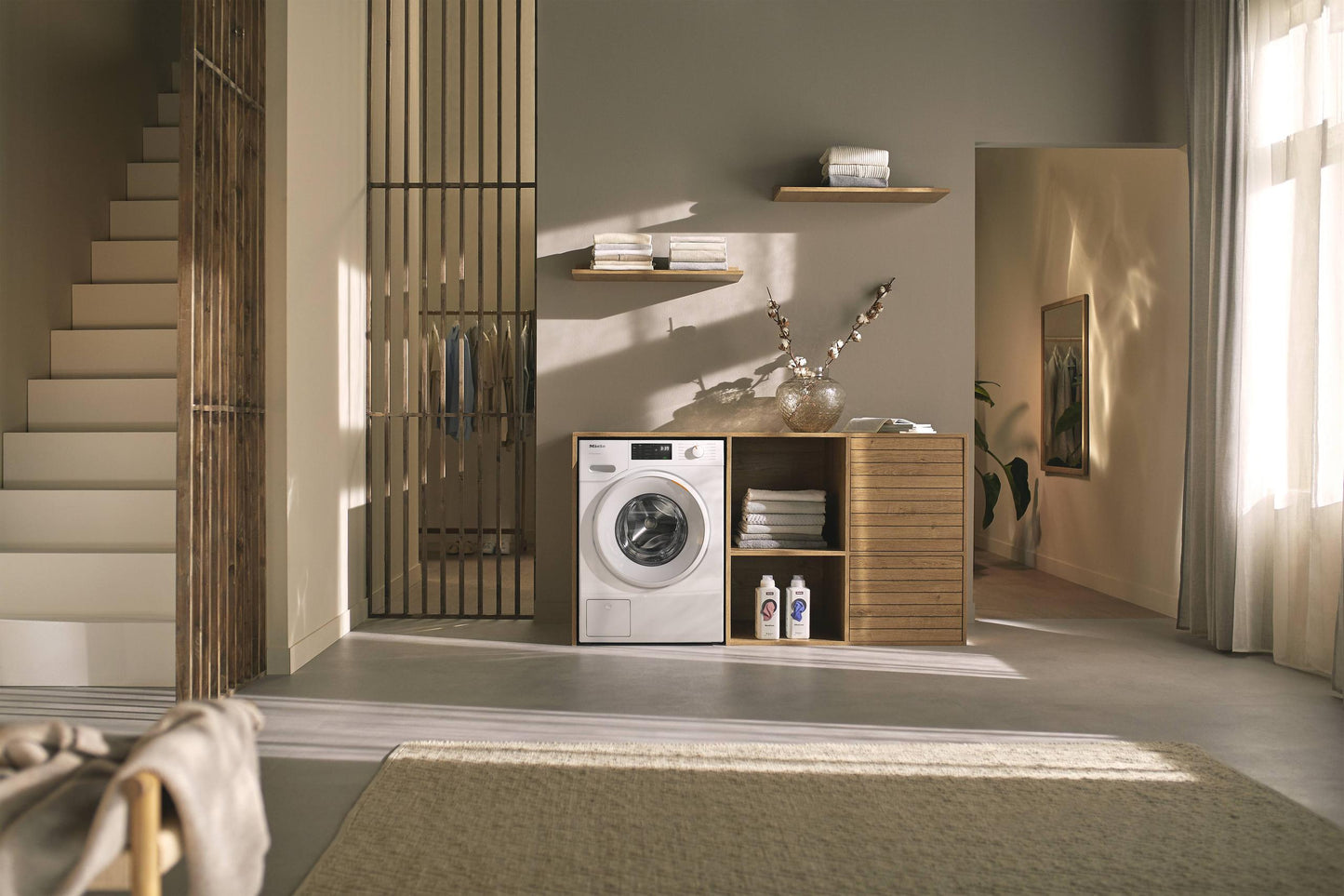 Miele WXD160WCS Wxd160 Wcs Lotus White - W1 Front-Loading Washing Machine: 8 Kg 1600 Rpm Pre-Ironing Miele@Home Capdosing Honeycomb Drum