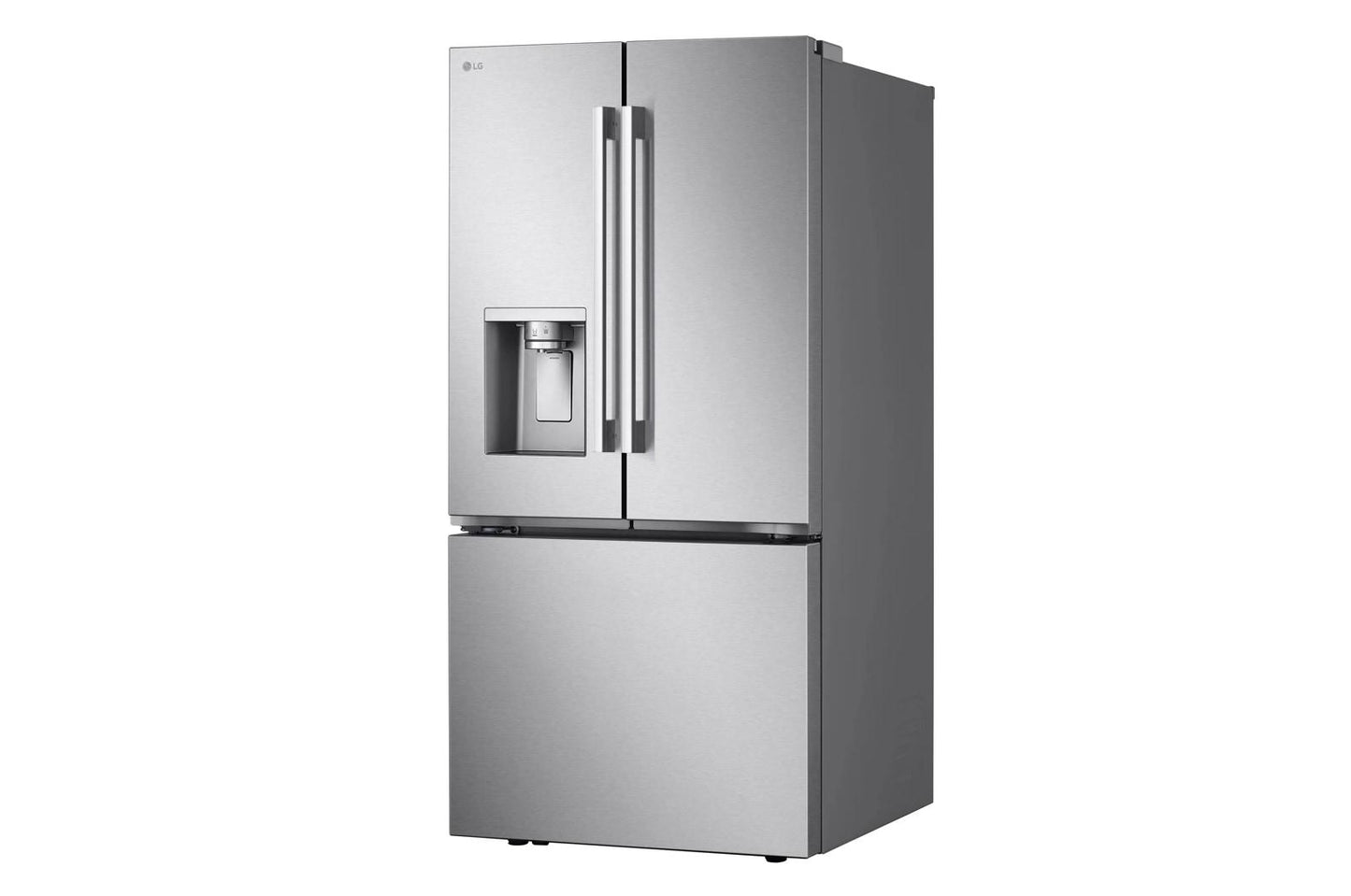 Lg LF20G6331S 20 Cu. Ft. 3-Door French Door, Counter-Depth Max™ Refrigerator With Hybrid Handles