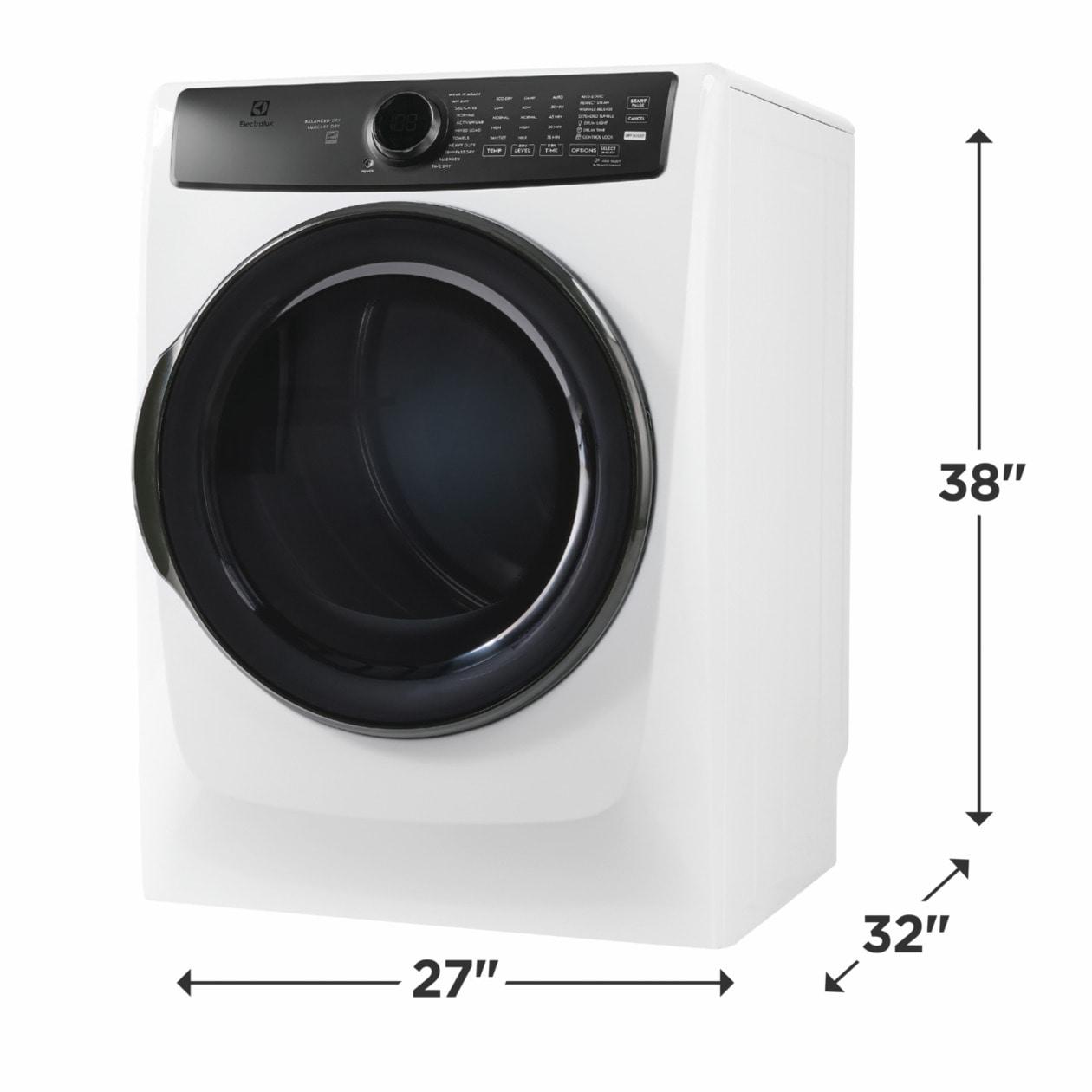 Electrolux ELFG7738AW Electrolux Front Load Perfect Steam™ Gas Dryer With Luxcare® Dry And Instant Refresh - 8.0 Cu. Ft.