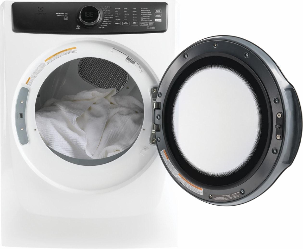 Electrolux ELFG7738AW Electrolux Front Load Perfect Steam™ Gas Dryer With Luxcare® Dry And Instant Refresh - 8.0 Cu. Ft.