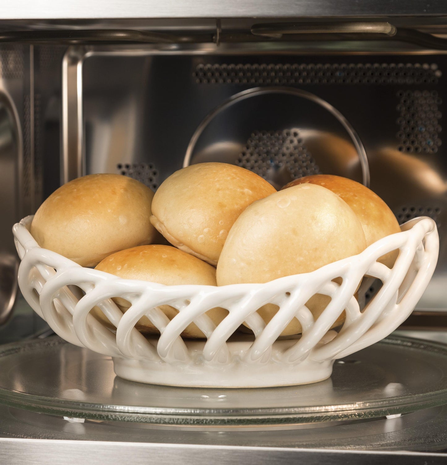 Ge Appliances PCWK15C1WSS Ge Profile™ 1.5 Cu. Ft. Countertop Convection/Microwave Oven