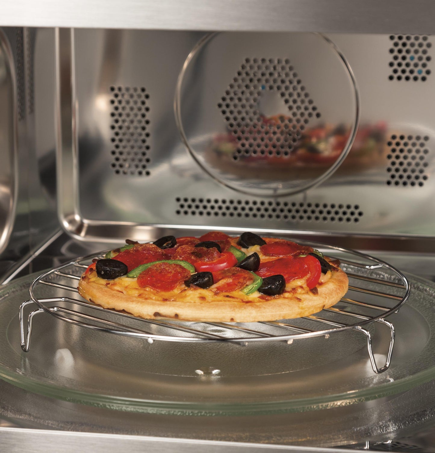 Ge Appliances PCWK15C1WSS Ge Profile™ 1.5 Cu. Ft. Countertop Convection/Microwave Oven