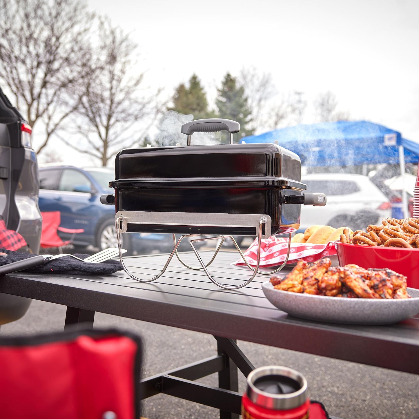 Weber 1500763 Go-Anywhere® Charcoal Grill - Black