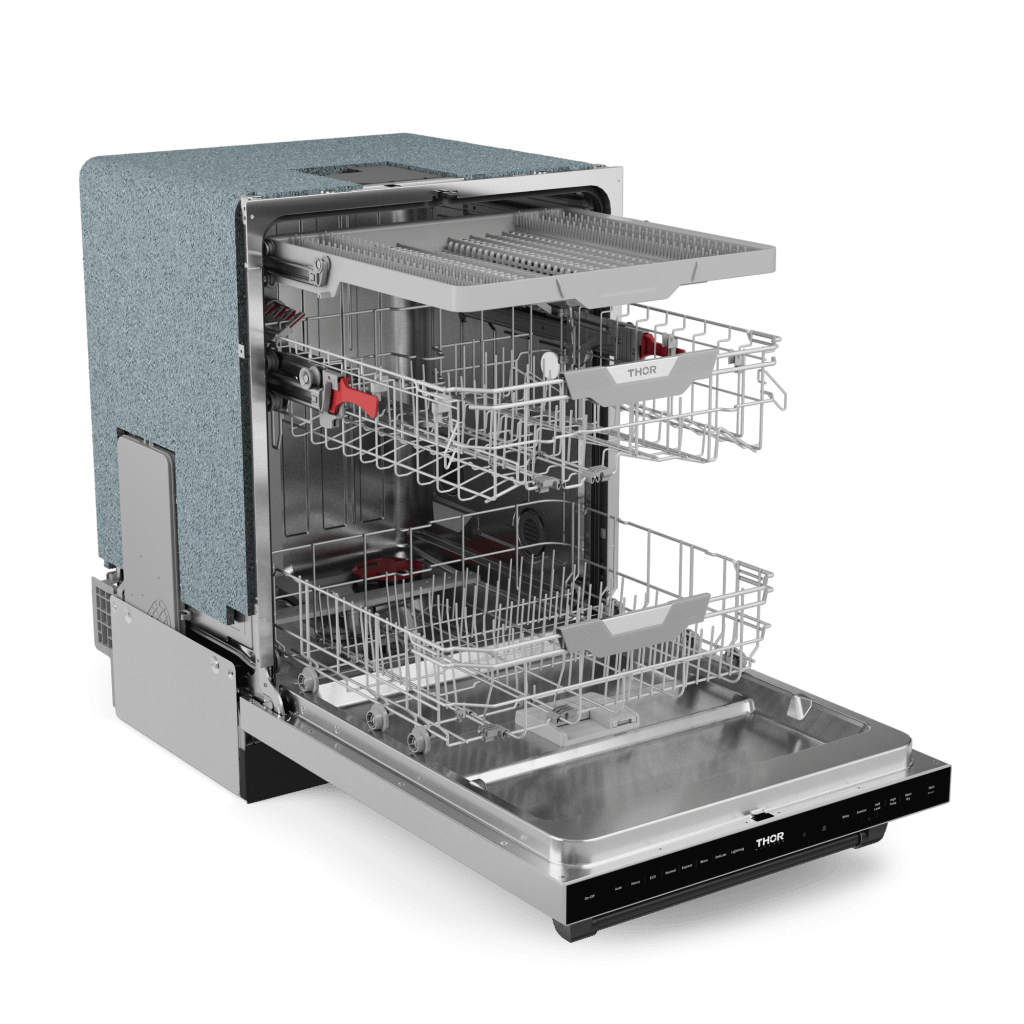 Thor Kitchen DW24X8BA99BLK 24 Inch Dishwasher Stainless Steel/Black Gordon Ramsay Series - Dw24X8Ba99-Blk