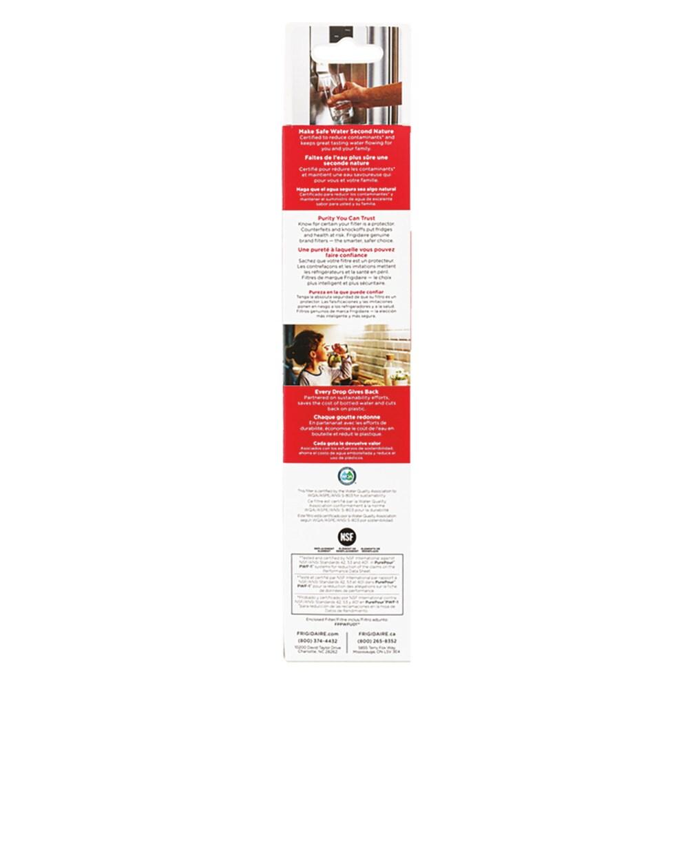 Frigidaire FPPWFU01 Purepour™ Water And Ice Refrigerator Filter Pwf-1™