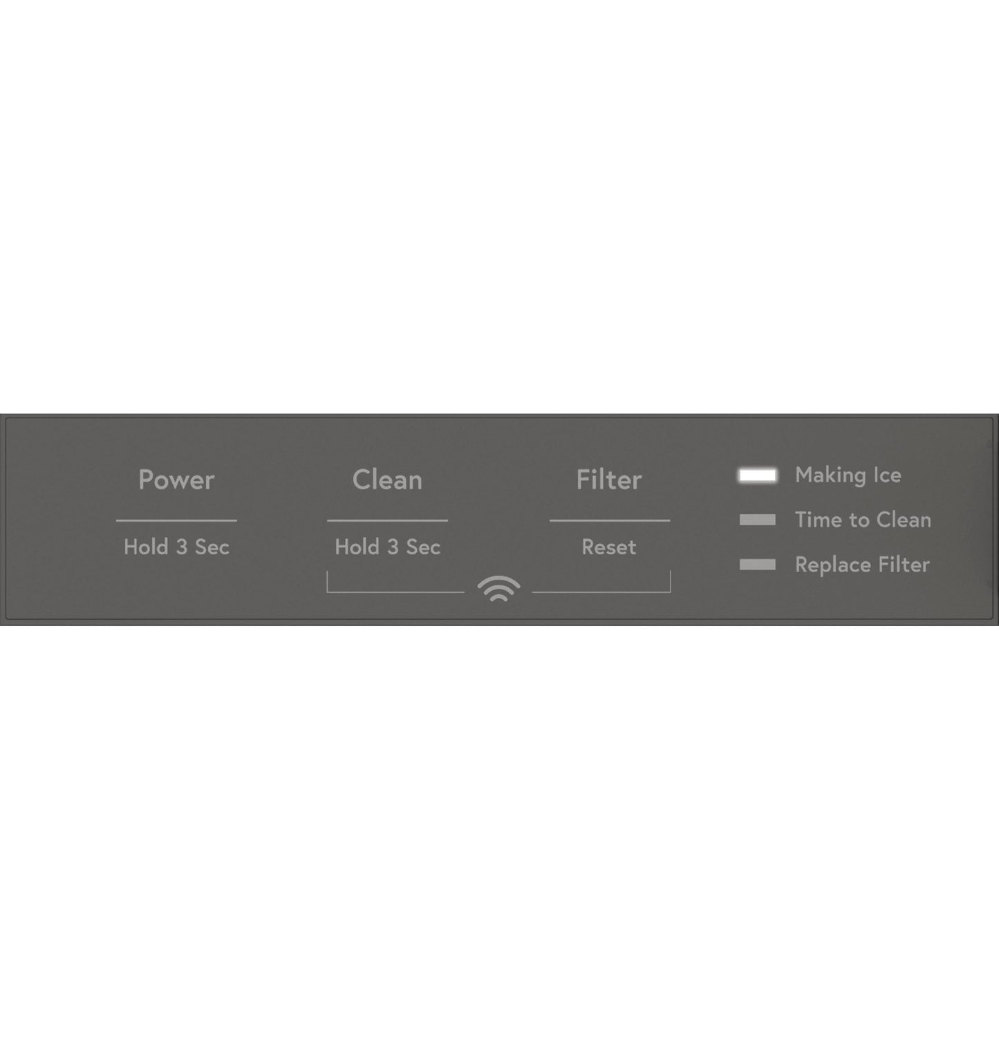 Cafe UCC15NPRII Ice Maker 15-Inch Panel-Ready - Clear Ice