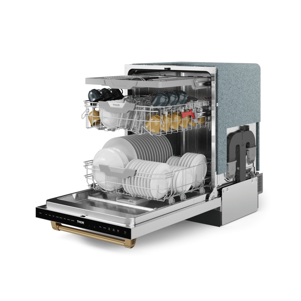 Thor Kitchen DW24X8BA99BRZ 24 Inch Dishwasher Stainless Steel/Bronze Gordon Ramsay Series - Dw24X8Ba99-Brz