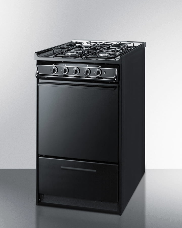 Summit TTM1107CRS 20" Wide Gas Range