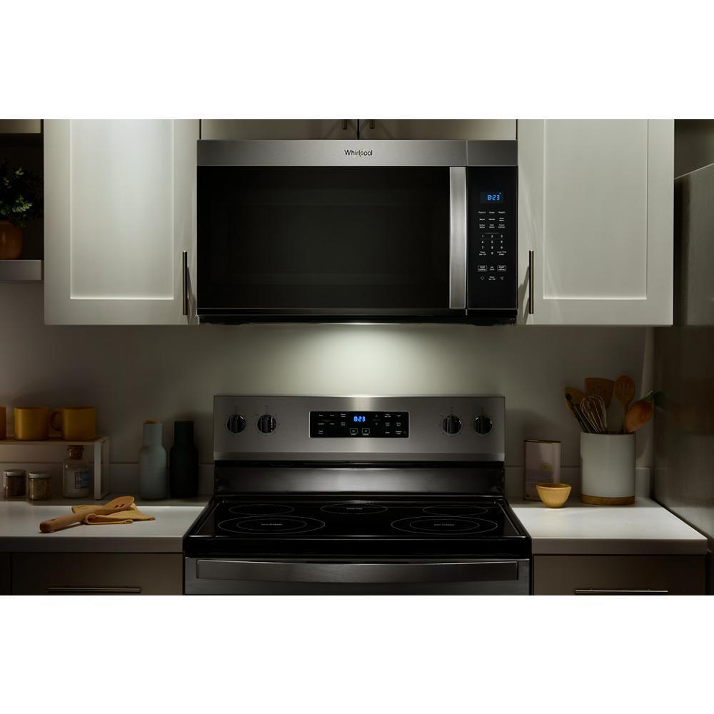 Whirlpool WMMS3130RS 30 W 1.7 Cu. Ft Over The Range Microwave With 1000-Watts Cooking Power