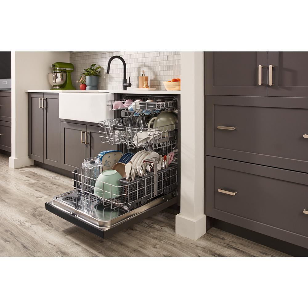 Kitchenaid KDFE304RBS Third Level Jet Rack Dishwasher With 40+ Total Wash Jets, 41 Dba