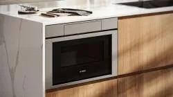 Bosch HMD8454UC 800 Series Drawer Microwave 24" Stainless Steel