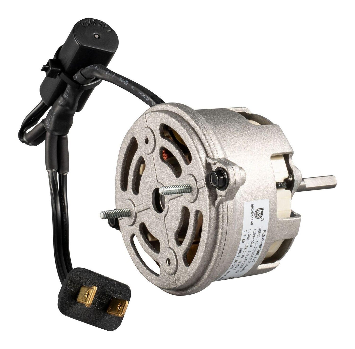 Broan BP28R Broan-Nutone® Genuine Replacement Motor/Wheel For 70 Cfm Bathroom Fans, Fits Select Models