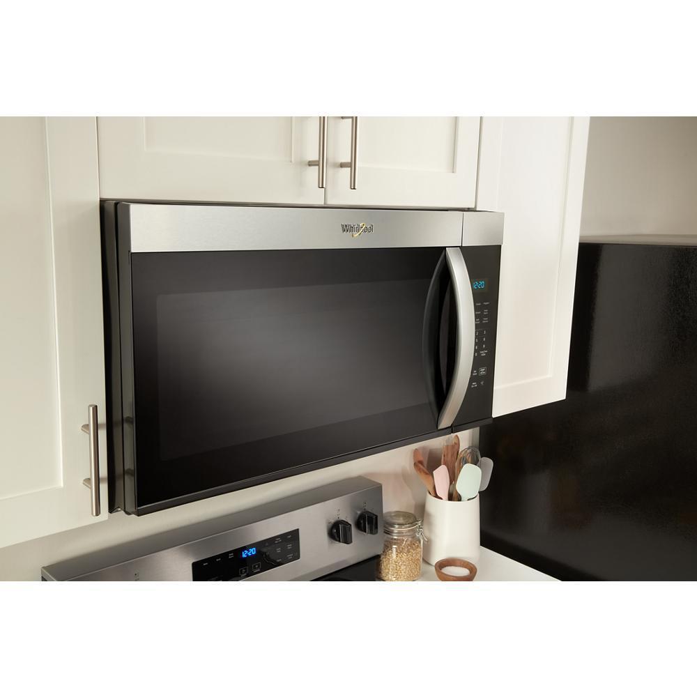 Whirlpool WMMS3130RS 30 W 1.7 Cu. Ft Over The Range Microwave With 1000-Watts Cooking Power