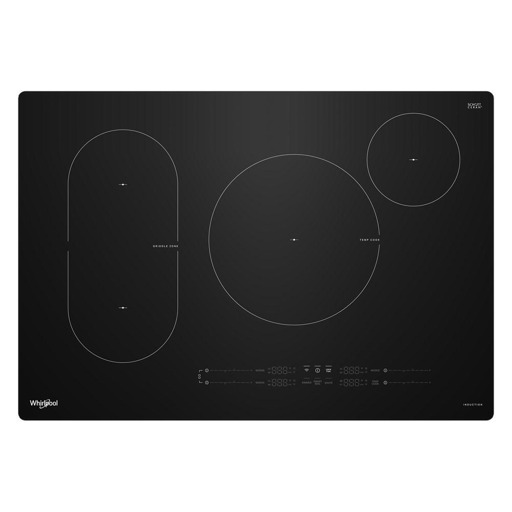 Whirlpool WCIT7030SB 30" Intelligent Induction Cooktop With Temp Cook™ Technology