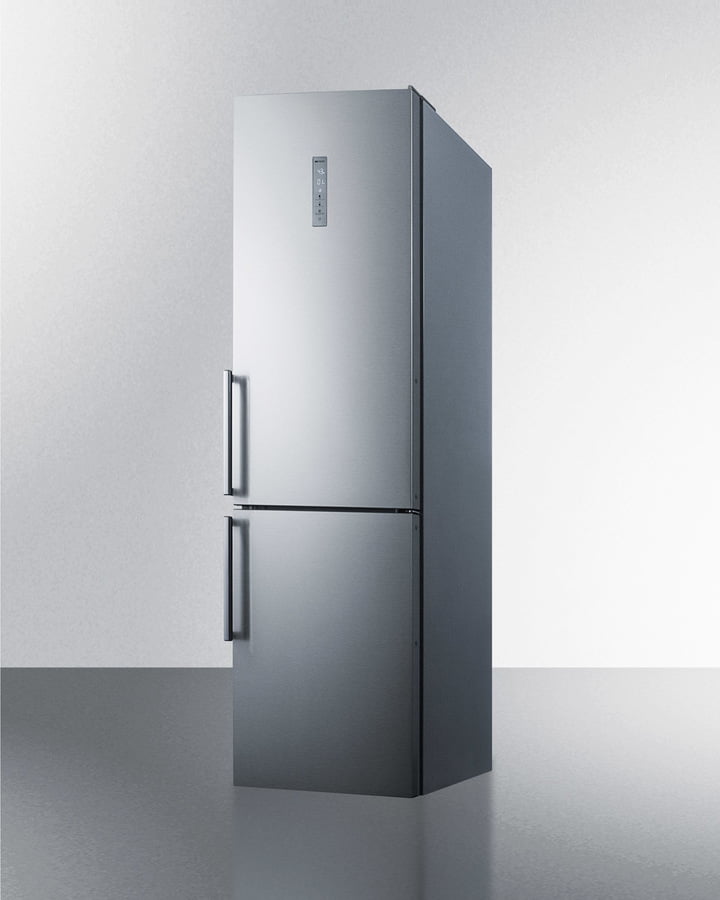 Summit FFBF192SS 24" Wide Bottom Freezer Refrigerator