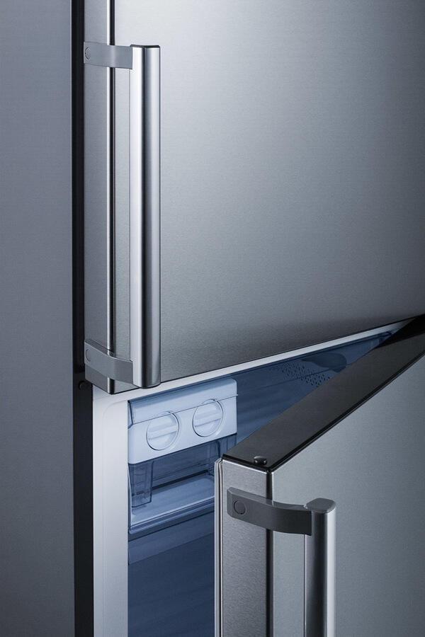 Summit FFBF192SSBI 24" Wide Built-In Bottom Freezer Refrigerator