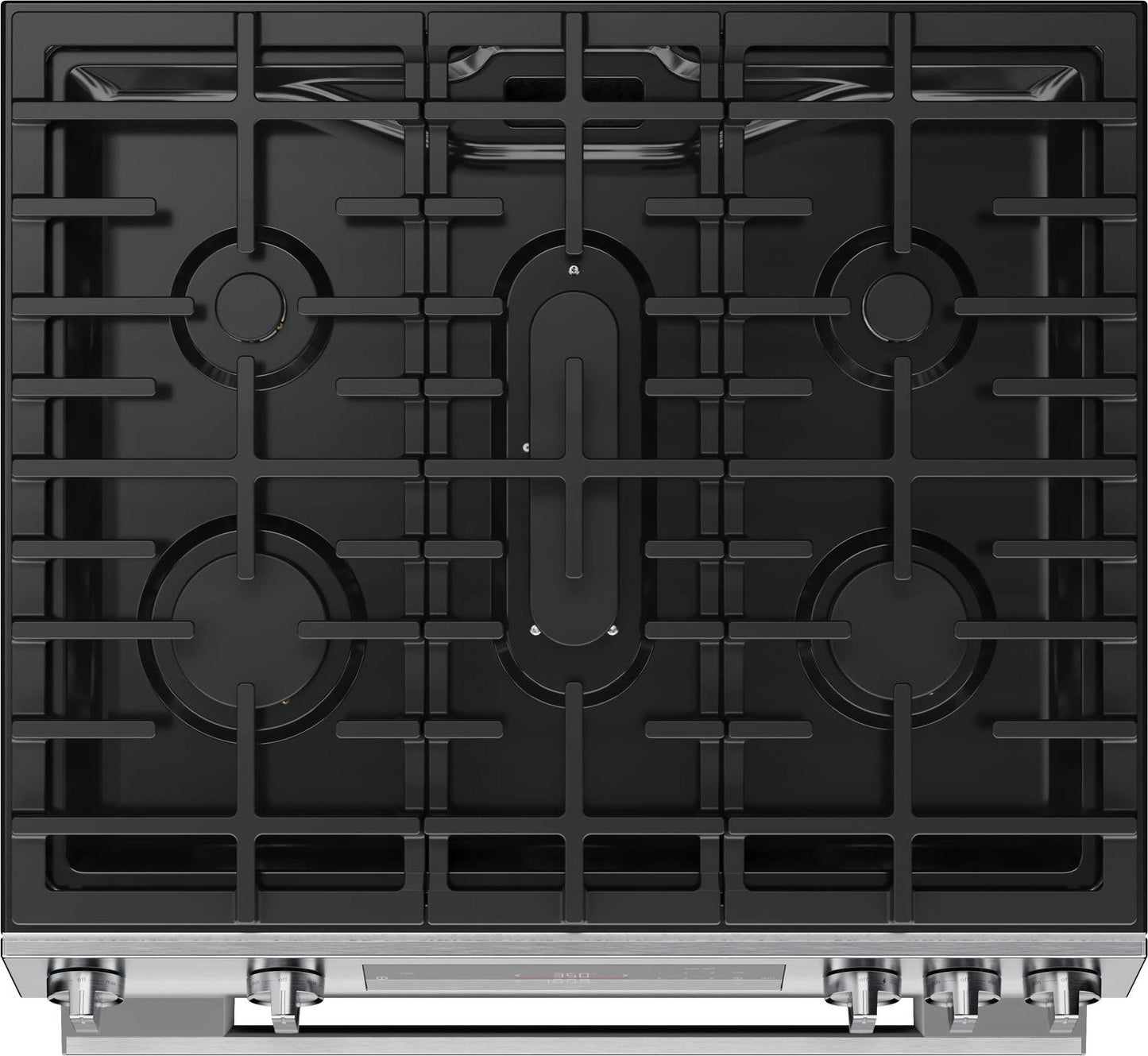 Bosch HGF1050MUC 100 Series Freestanding Gas Range Stainless Steel