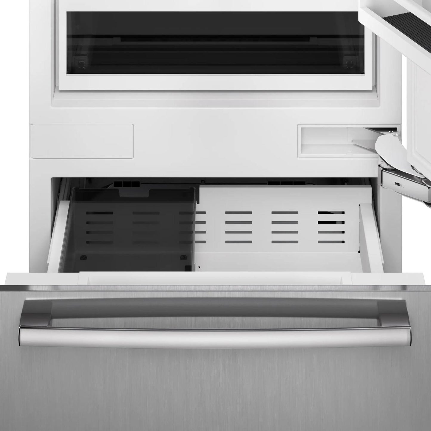 Bosch B30BB130SS Benchmark®, Vario Built-In Fridge-Freezer With Freezer At Bottom, 30'', Soft Close Flat Hinge