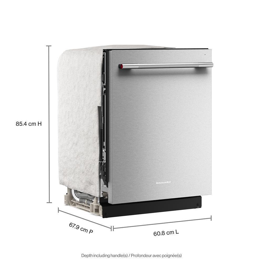 Kitchenaid KDTS424SPS 360(Degree) Max Jets™ Third Rack Dishwasher With Prodry™ System, 44 Dba