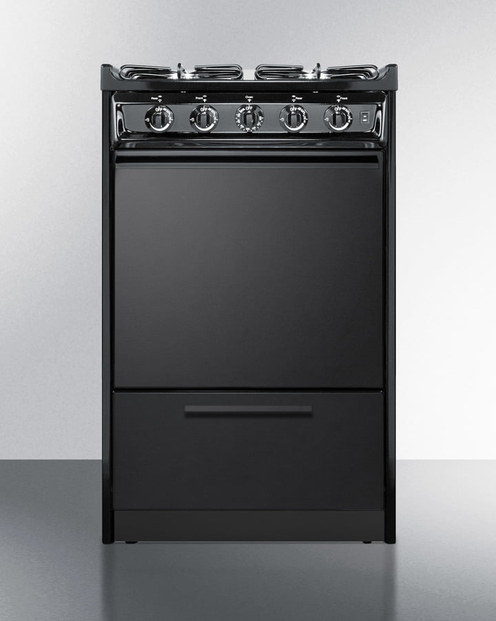Summit TTM1107CRS 20" Wide Gas Range