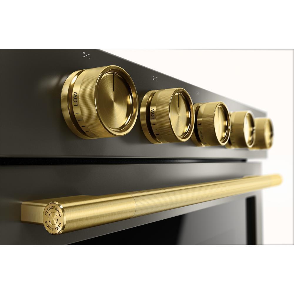 Kitchenaid W11773968 Brass Handle And Knob Hardware Accessory Kit For Kitchenaid® Slide-In Convectionrange