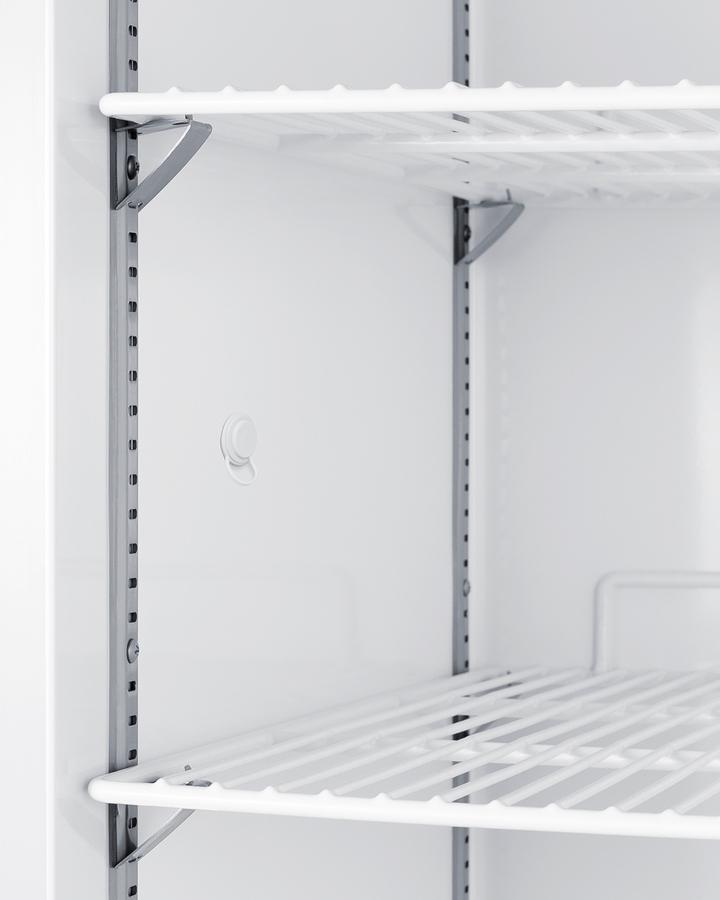 Summit URM19WLHD 18 Cu.Ft. Upright Manual Defrost Refrigerator
