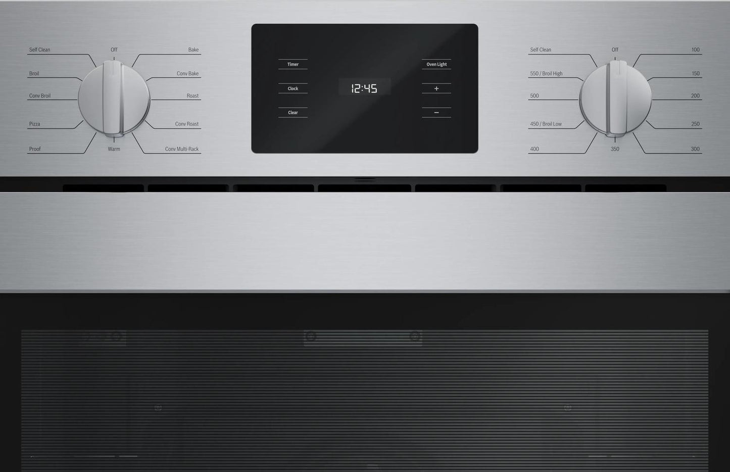 Bosch HBL5455RUC 500 Series Single Wall Oven 30" Right Sideopening Door, Stainless Steel